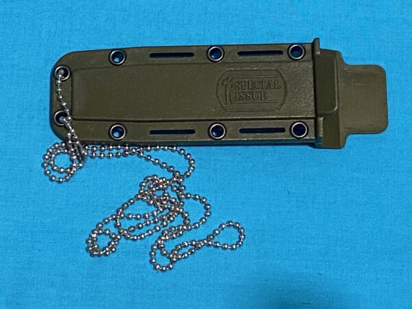 Double Edged Neck Knife - OD Green - Image 10